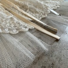 画像10: 【Wiz&Witch】"UNITED" VINTAGE LACE MIX WRAP SKIRT / FREE (10)