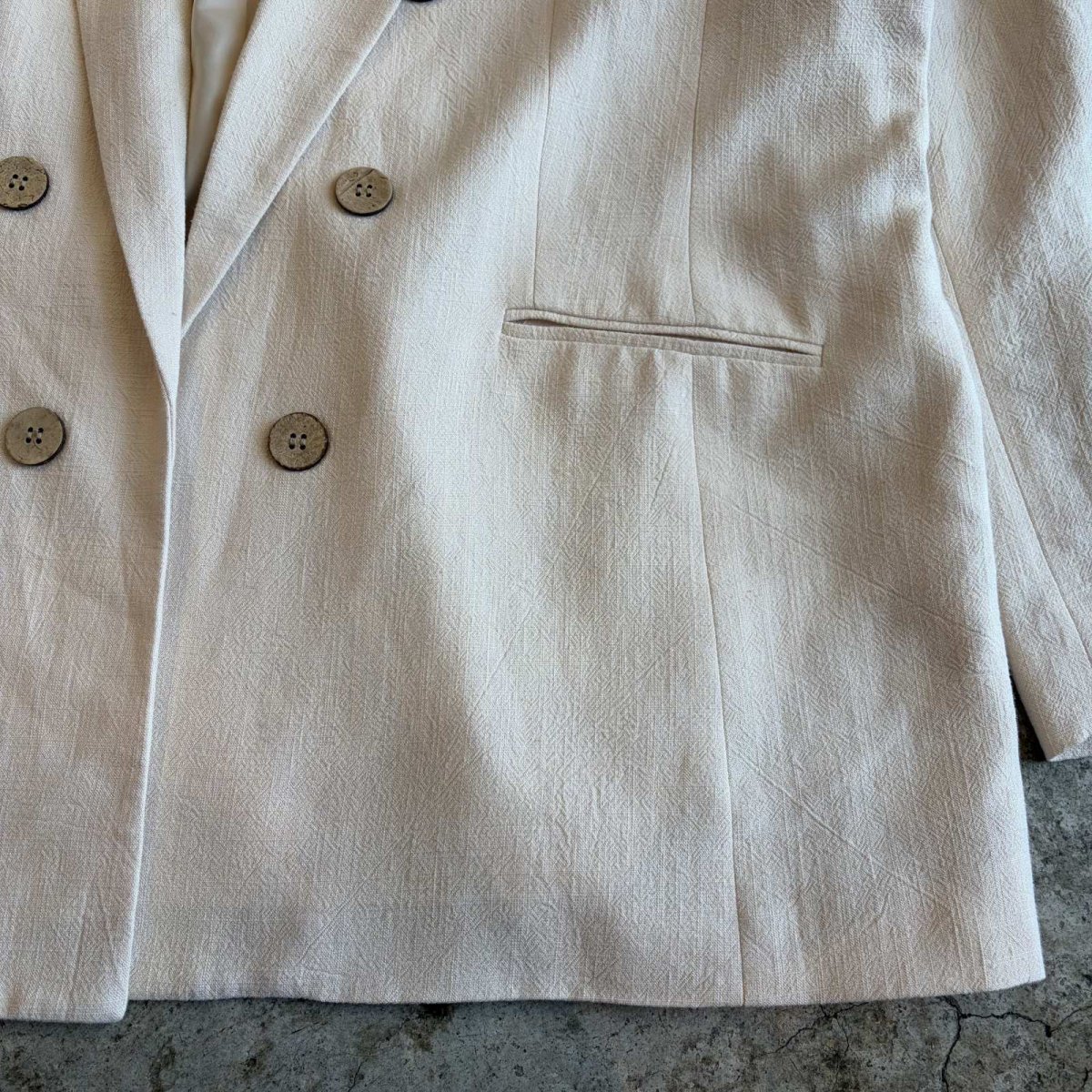 画像5: PALE TONE COLOR DOUBLE DESIGN JACKET / Ladies XXL(XL) (5)