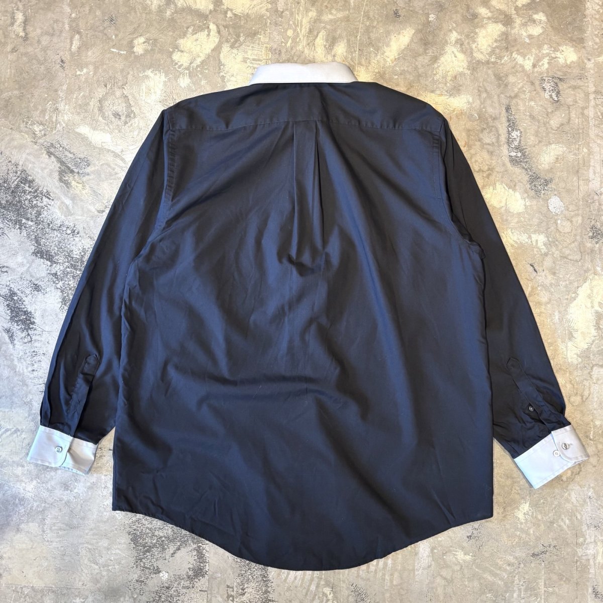 画像2: COLOR SWITCHED ROUND CUT L/S SHIRT / Mens XXL (2)