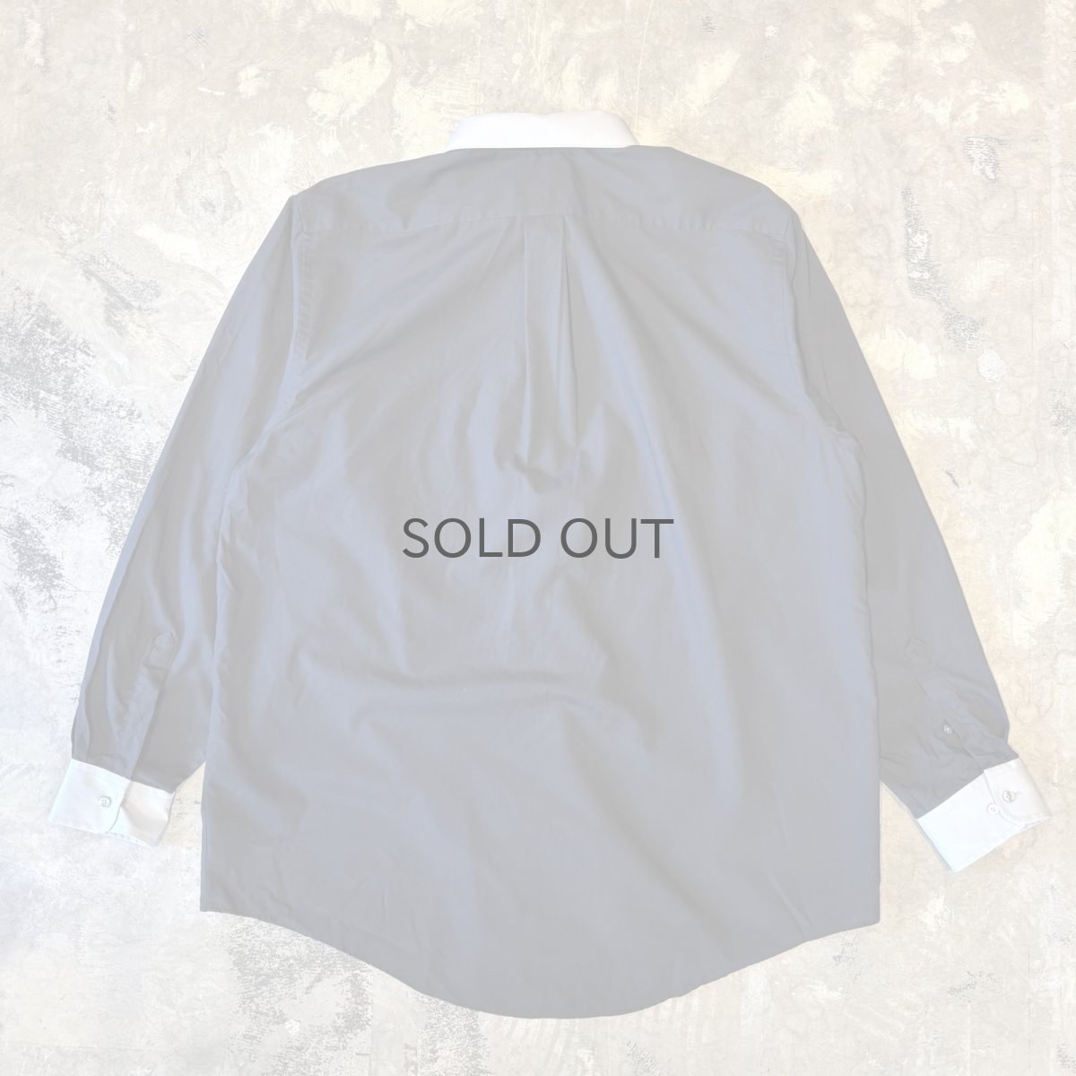 画像2: COLOR SWITCHED ROUND CUT L/S SHIRT / Mens XXL (2)