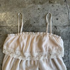 画像6: DOWN LACE TIERED DESIGN CAMISOLE / Ladies S (6)
