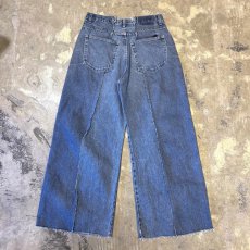 画像2: 【Wiz&Witch】"UNITED" TWINS WIDE DENIM PANTS / W31 (2)