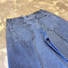 画像9: 【Wiz&Witch】"UNITED" TWINS WIDE DENIM PANTS / W31 (9)