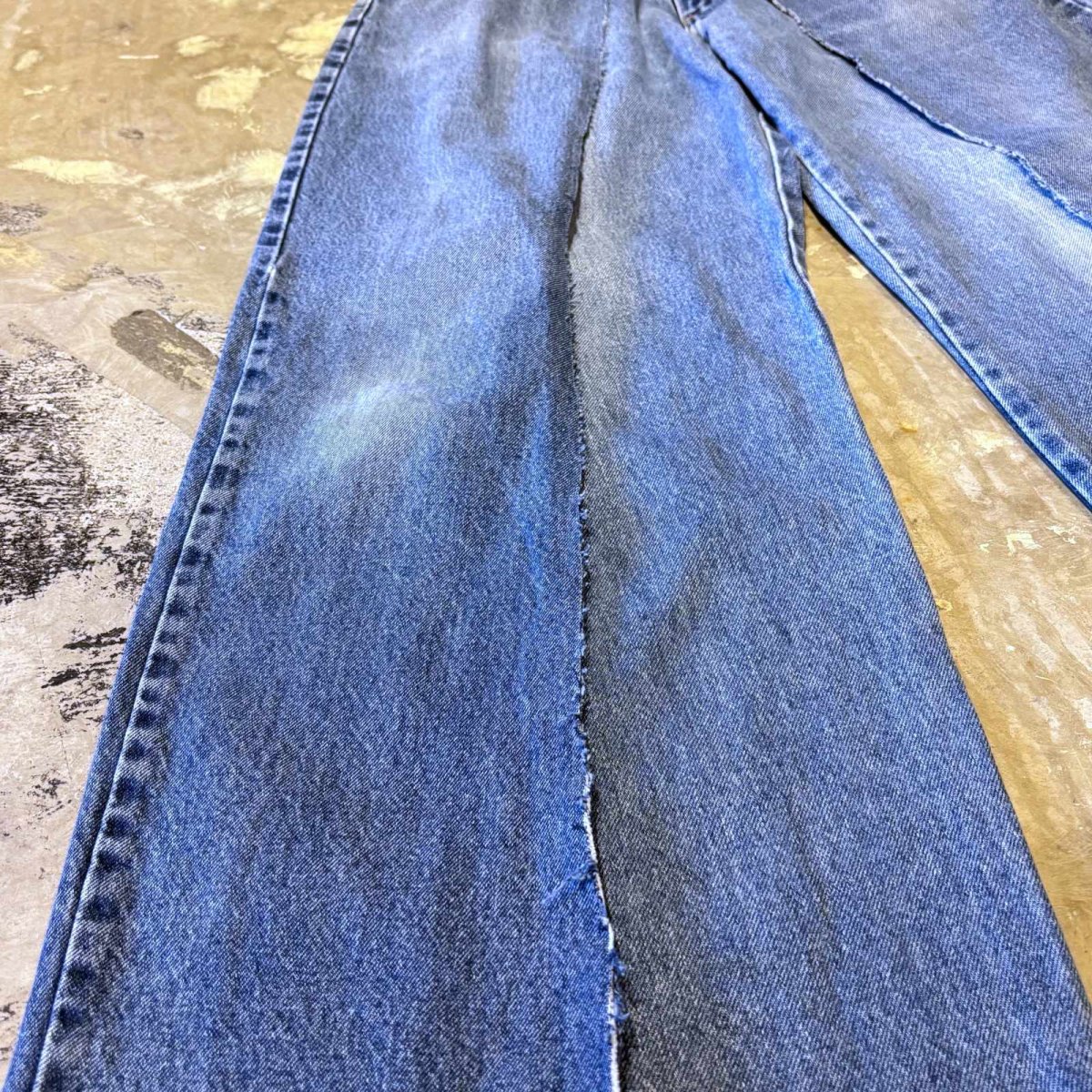 画像7: 【Wiz&Witch】"UNITED" TWINS WIDE DENIM PANTS / W31 (7)