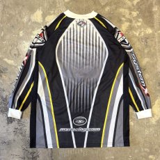 画像2: "MSR" LOGO PRINTED RACING L/S TOPS / Mens L (2)