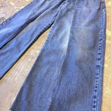 画像6: 【Wiz&Witch】"UNITED" TWINS WIDE DENIM PANTS / W31 (6)