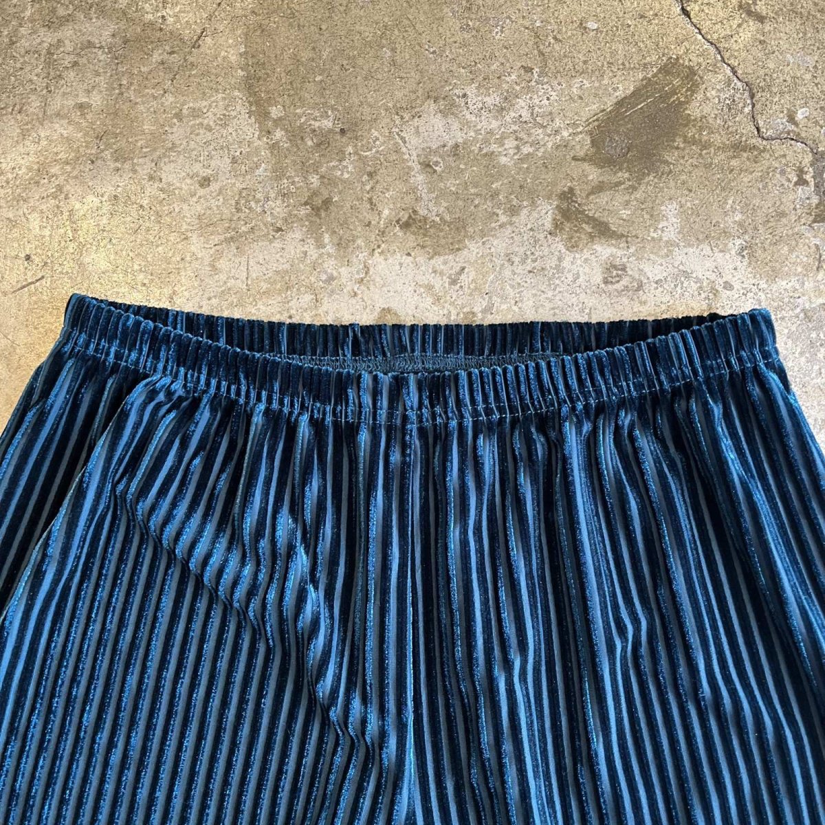 画像7: COLOR VELVET STRIPE PATTERN DESIGN PANTS / W27~W36(L) (7)