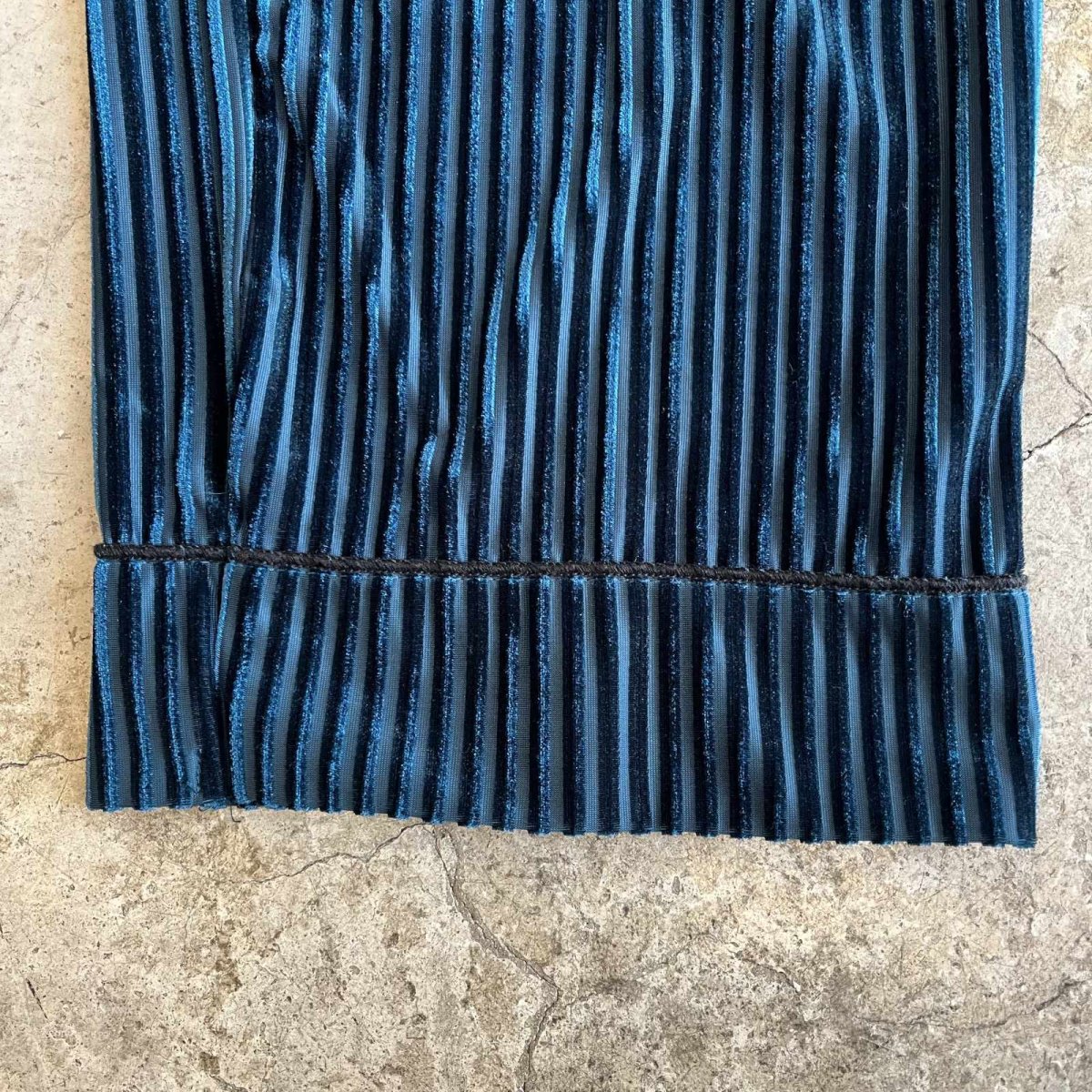 画像5: COLOR VELVET STRIPE PATTERN DESIGN PANTS / W27~W36(L) (5)