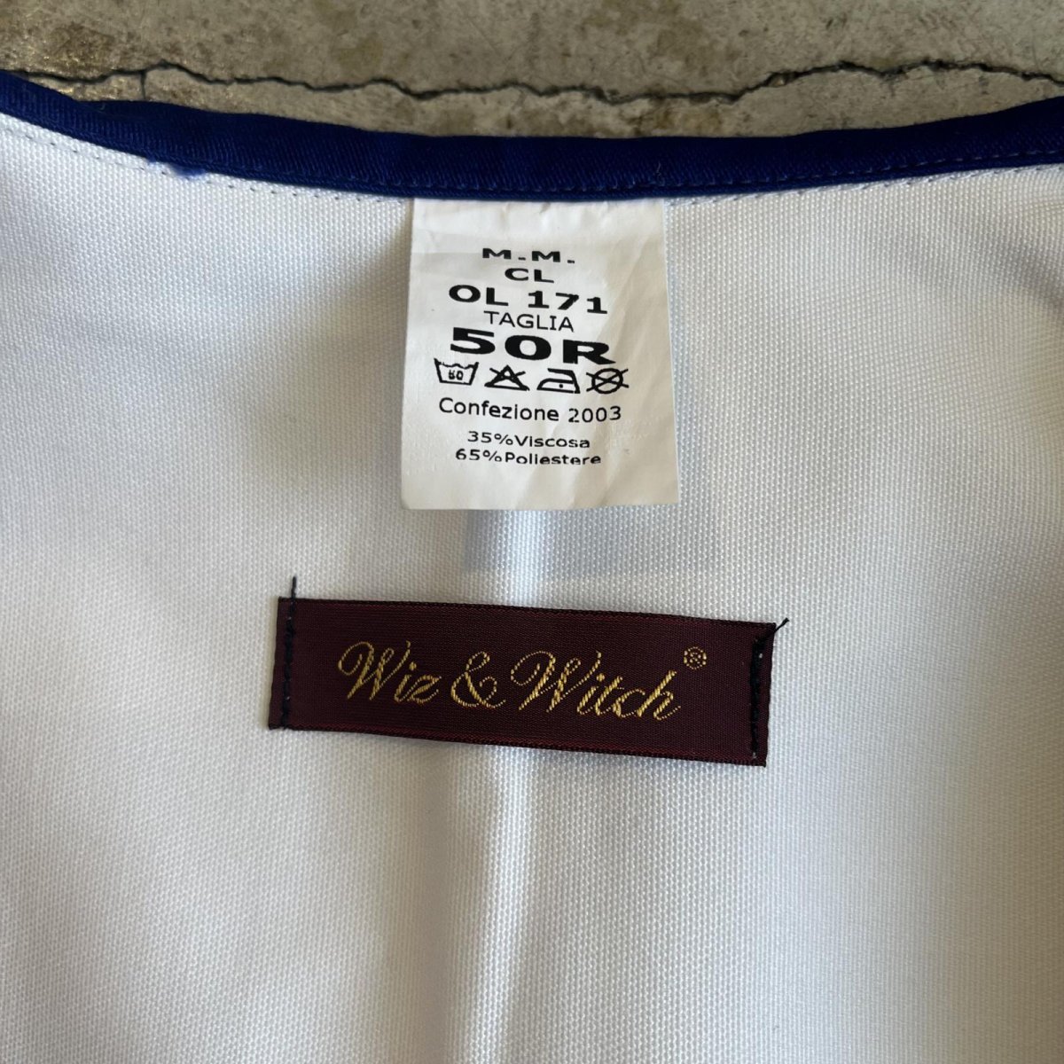 画像12: 【Wiz&Witch】"WANDERER" ZIP UP MARINE JACKET / OS (12)