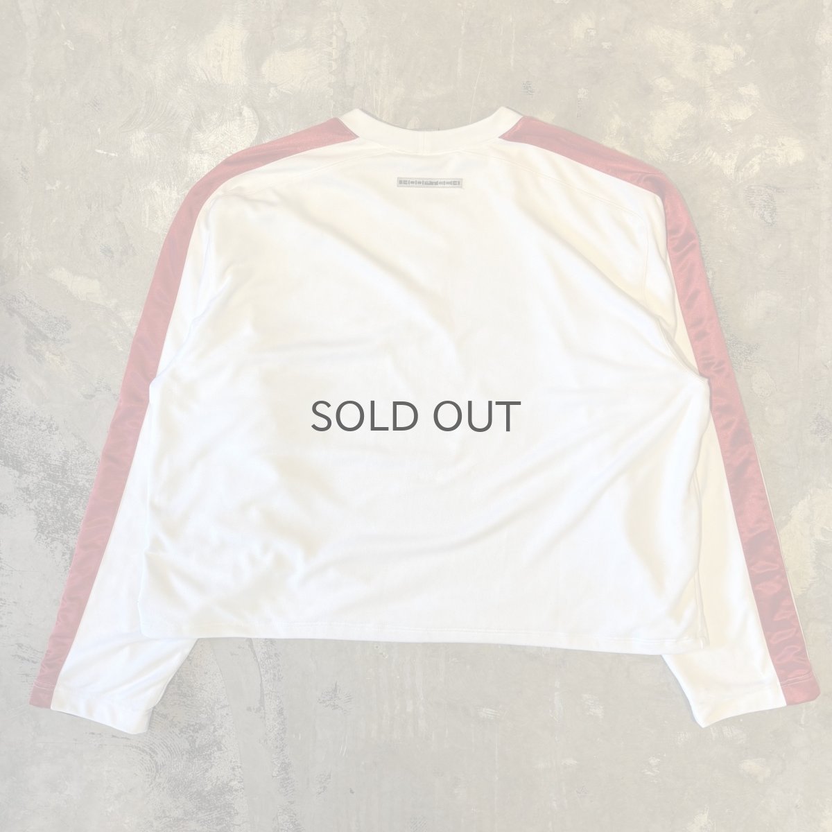 画像2: "NIKE" SIDE LINE POINT LOGO EMBROIDERY L/S TOPS / Mens 3XL (2)