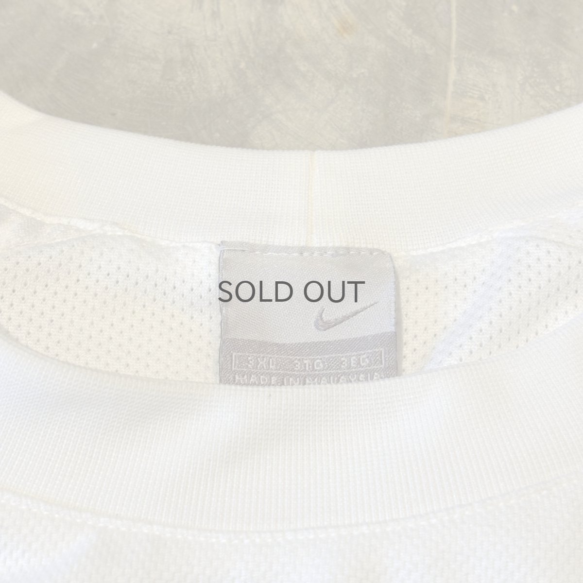 画像10: "NIKE" SIDE LINE POINT LOGO EMBROIDERY L/S TOPS / Mens 3XL (10)
