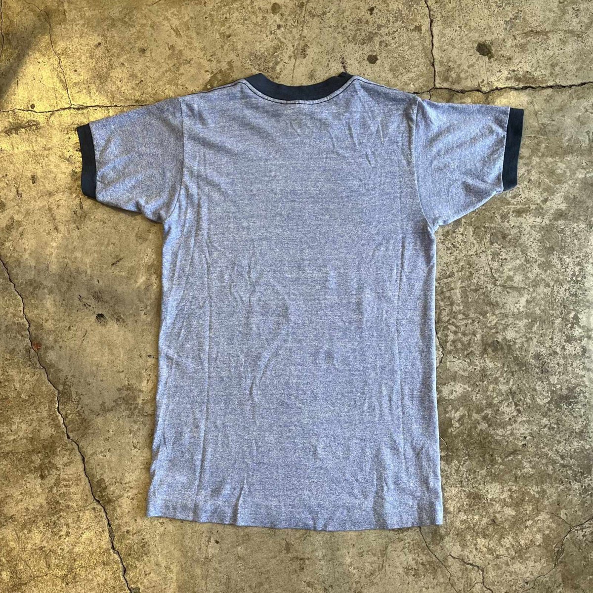 画像2: OLD "MICKEY"PRINT DESIGN COLOR LINGER S/S TEE / Ladies M (2)