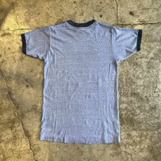 画像2: OLD "MICKEY"PRINT DESIGN COLOR LINGER S/S TEE / Ladies M (2)