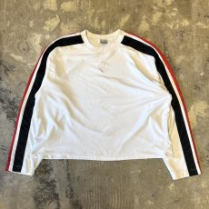 画像1: "NIKE" SIDE LINE POINT LOGO EMBROIDERY L/S TOPS / Mens 3XL (1)
