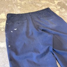 画像9: DAMAGE & PAINTED STRAIGHT SILHOUETTE PANTS / W35 (9)