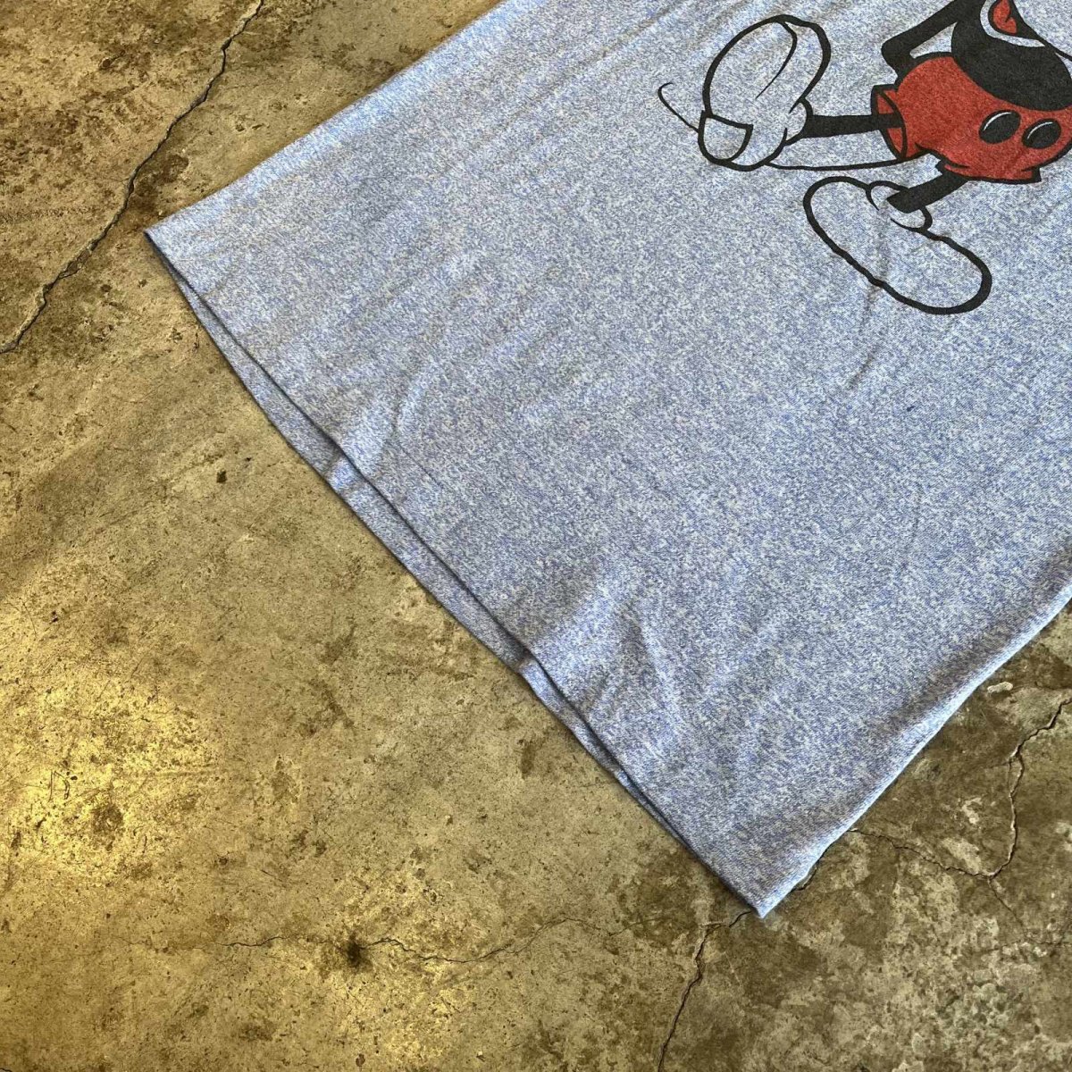 画像4: OLD "MICKEY"PRINT DESIGN COLOR LINGER S/S TEE / Ladies M (4)