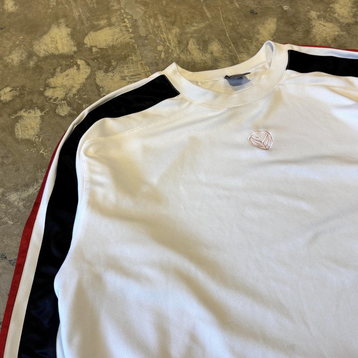 画像3: "NIKE" SIDE LINE POINT LOGO EMBROIDERY L/S TOPS / Mens 3XL (3)