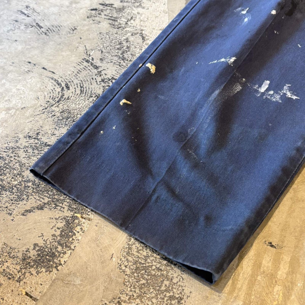画像8: DAMAGE & PAINTED STRAIGHT SILHOUETTE PANTS / W35 (8)
