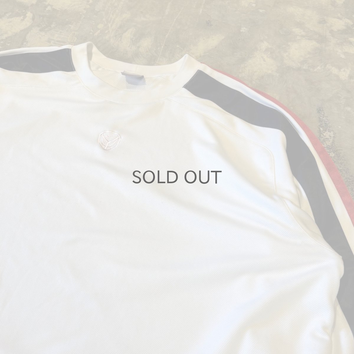 画像4: "NIKE" SIDE LINE POINT LOGO EMBROIDERY L/S TOPS / Mens 3XL (4)