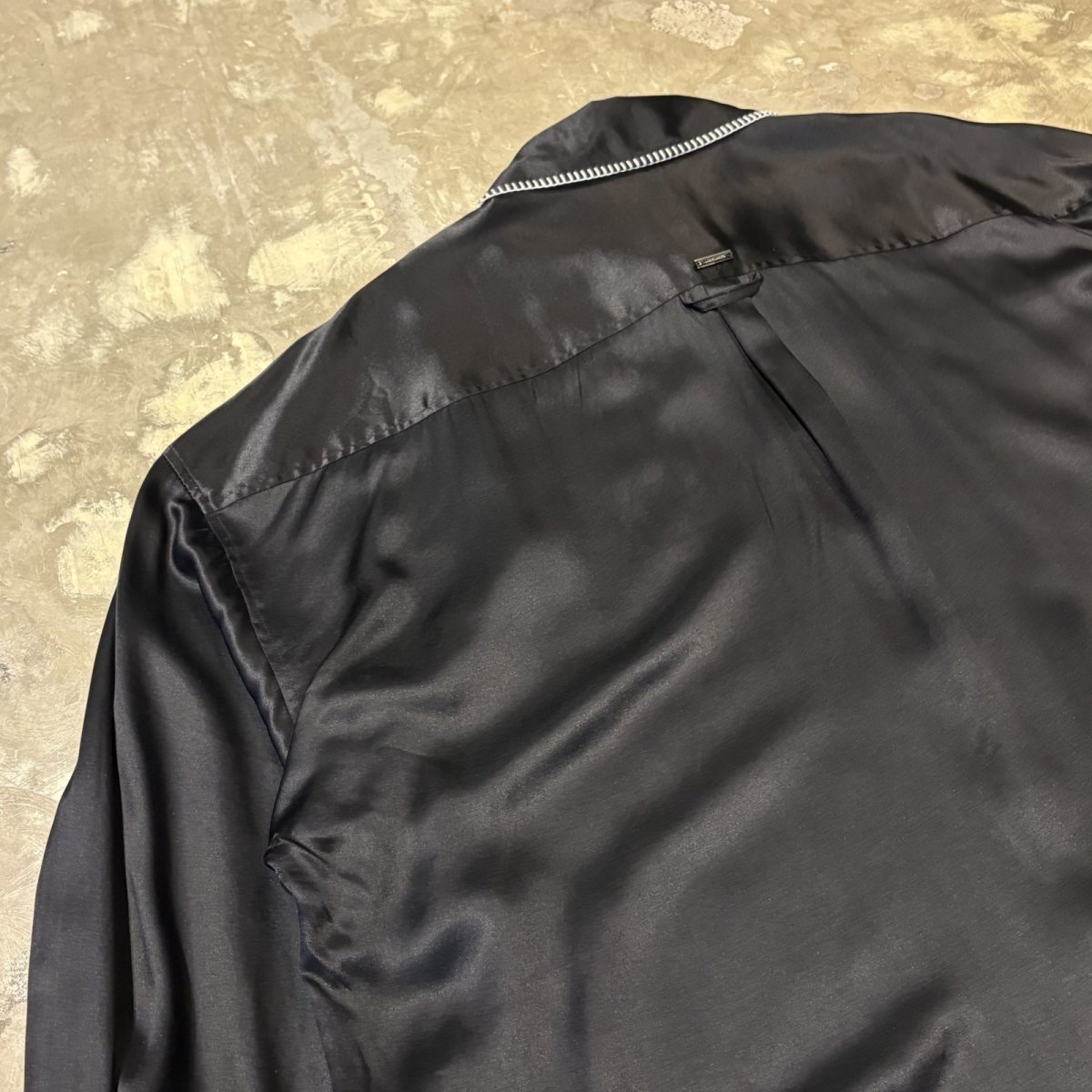 画像9: 【ALL SAINTS】MONOCHROME STITCH L/S SHIRT / Mens L (9)