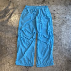 画像5: SIDE DRAW CORD BLUE COLOR DESIGN PANTS / FREE~W39 (5)