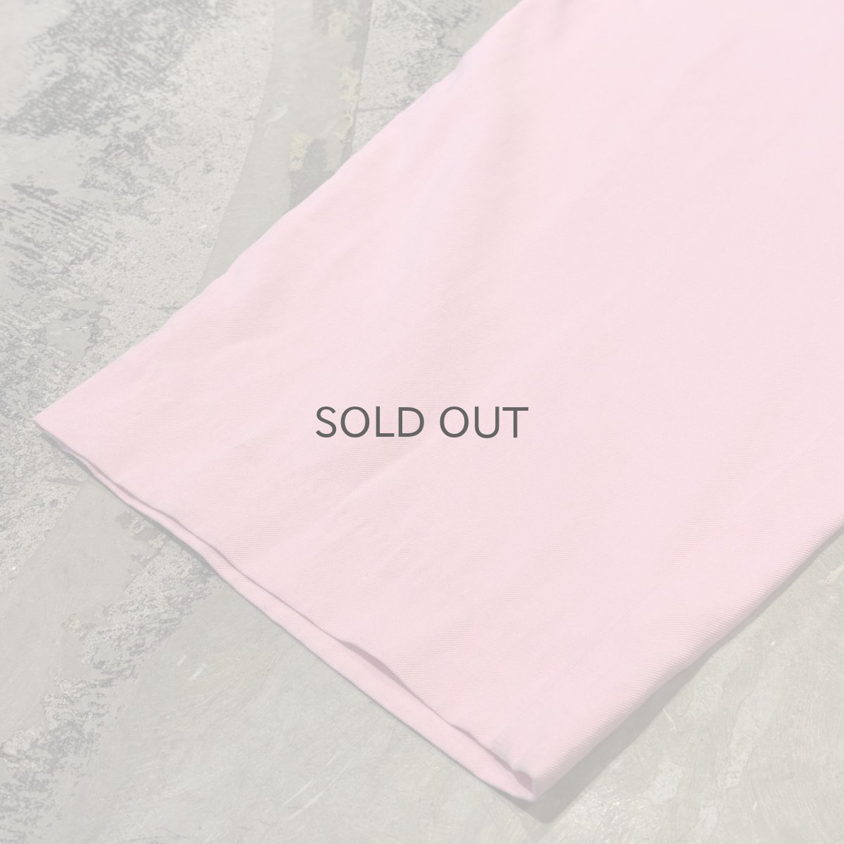 画像8: PINK COLOR WIDE SILHOUETTE SLACKS / W30~W36 (8)