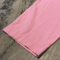 画像8: PINK COLOR WIDE SILHOUETTE SLACKS / W30~W36 (8)