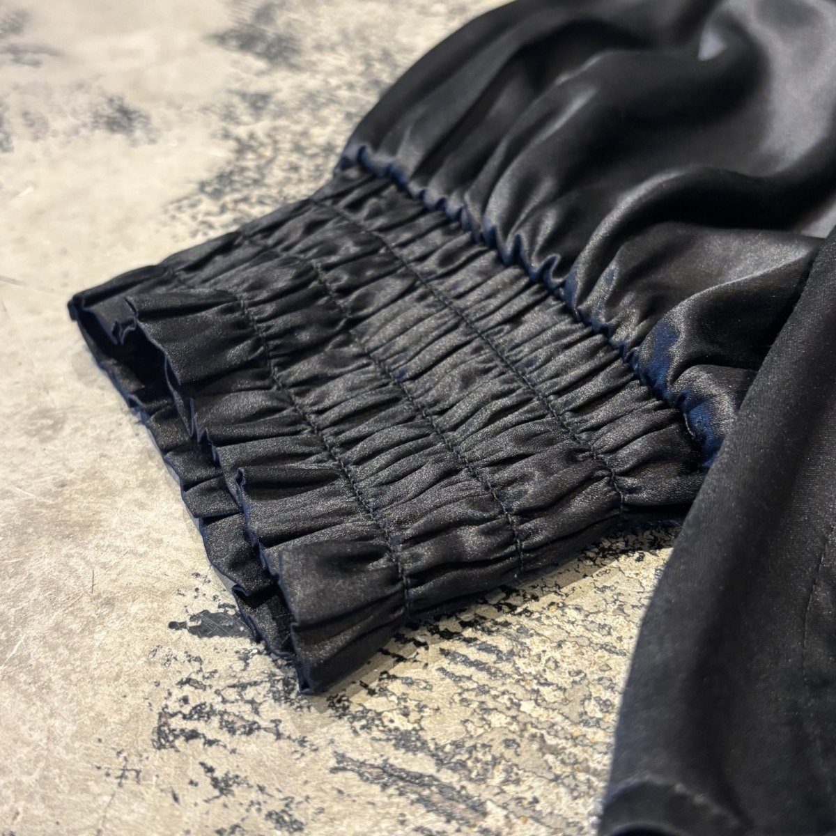 画像7: 【ALL SAINTS】MONOCHROME STITCH L/S SHIRT / Mens L (7)