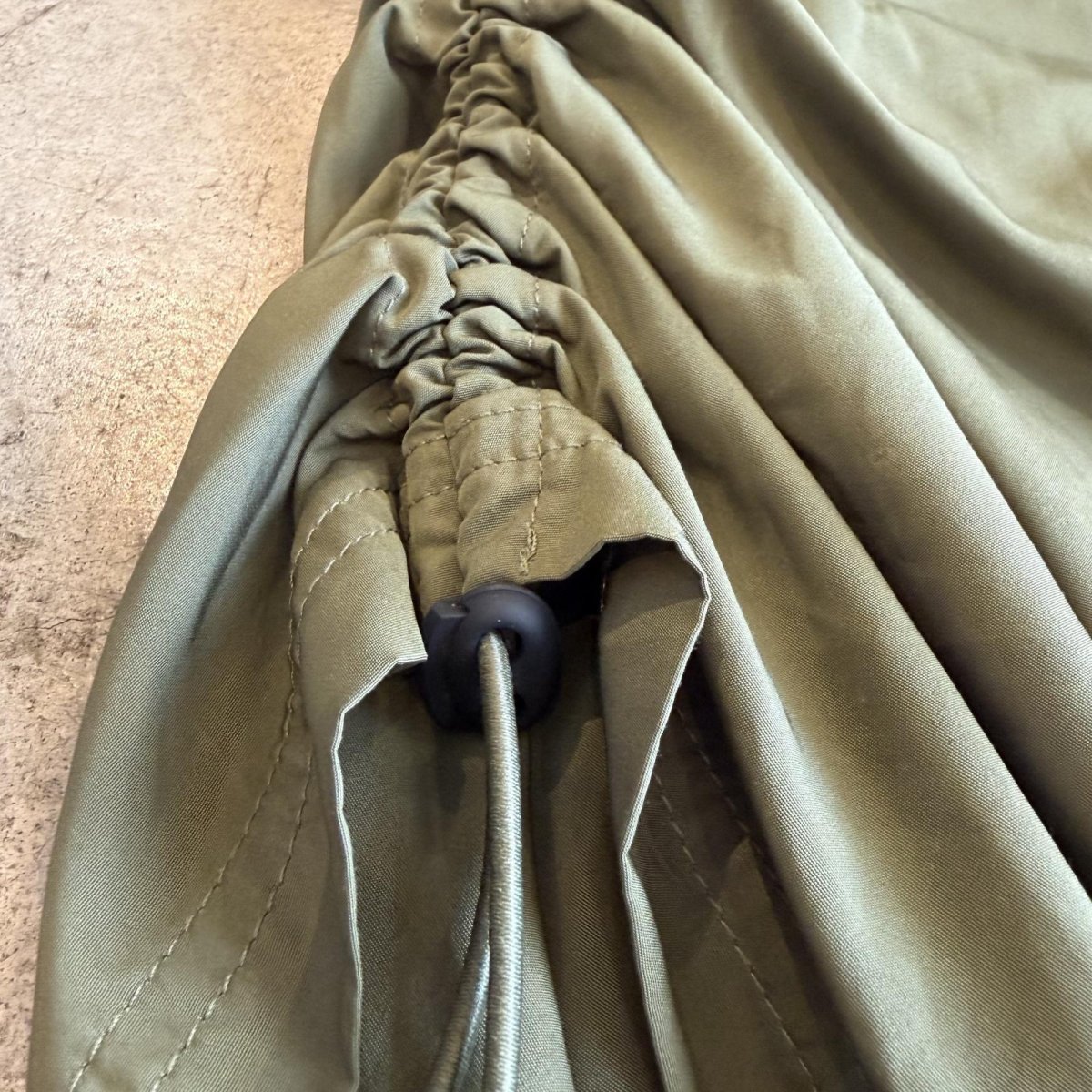 画像5: SIDE DRAW CORD DESIGN BACK SLIT SKIRT / FREE~W39 (5)