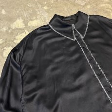 画像3: 【ALL SAINTS】MONOCHROME STITCH L/S SHIRT / Mens L (3)