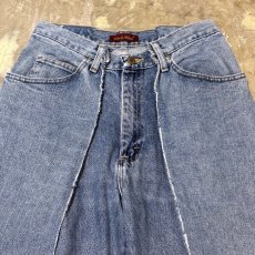 画像10: 【Wiz&Witch】"UNITED" TWINS WIDE DENIM PANTS / W31 (10)