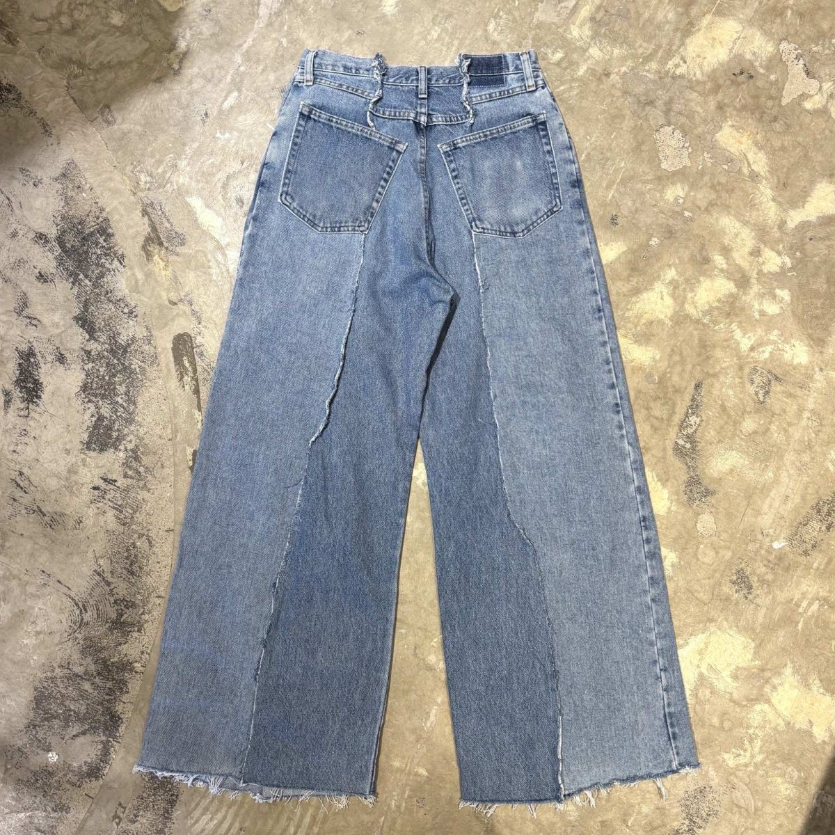 画像2: 【Wiz&Witch】"UNITED" TWINS WIDE DENIM PANTS / W31 (2)