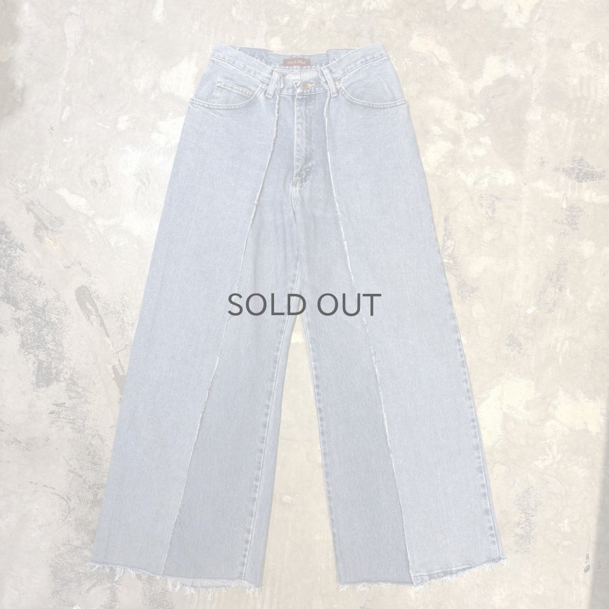 画像1: 【Wiz&Witch】"UNITED" TWINS WIDE DENIM PANTS / W31 (1)