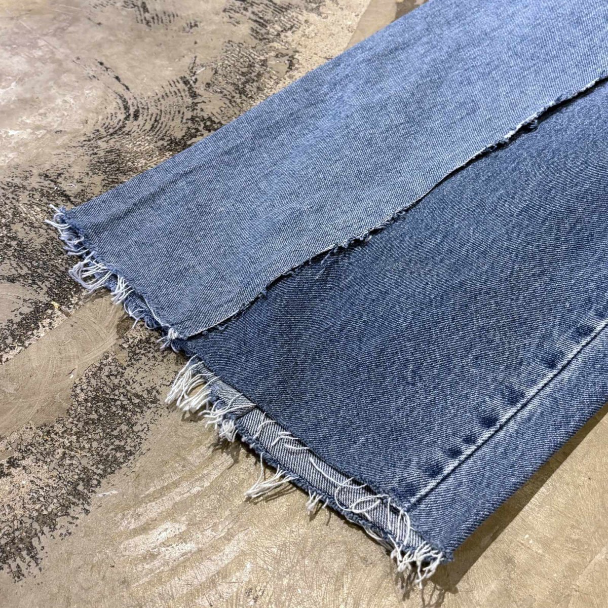 画像8: 【Wiz&Witch】"UNITED" TWINS WIDE DENIM PANTS / W31 (8)