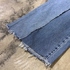 画像8: 【Wiz&Witch】"UNITED" TWINS WIDE DENIM PANTS / W31 (8)