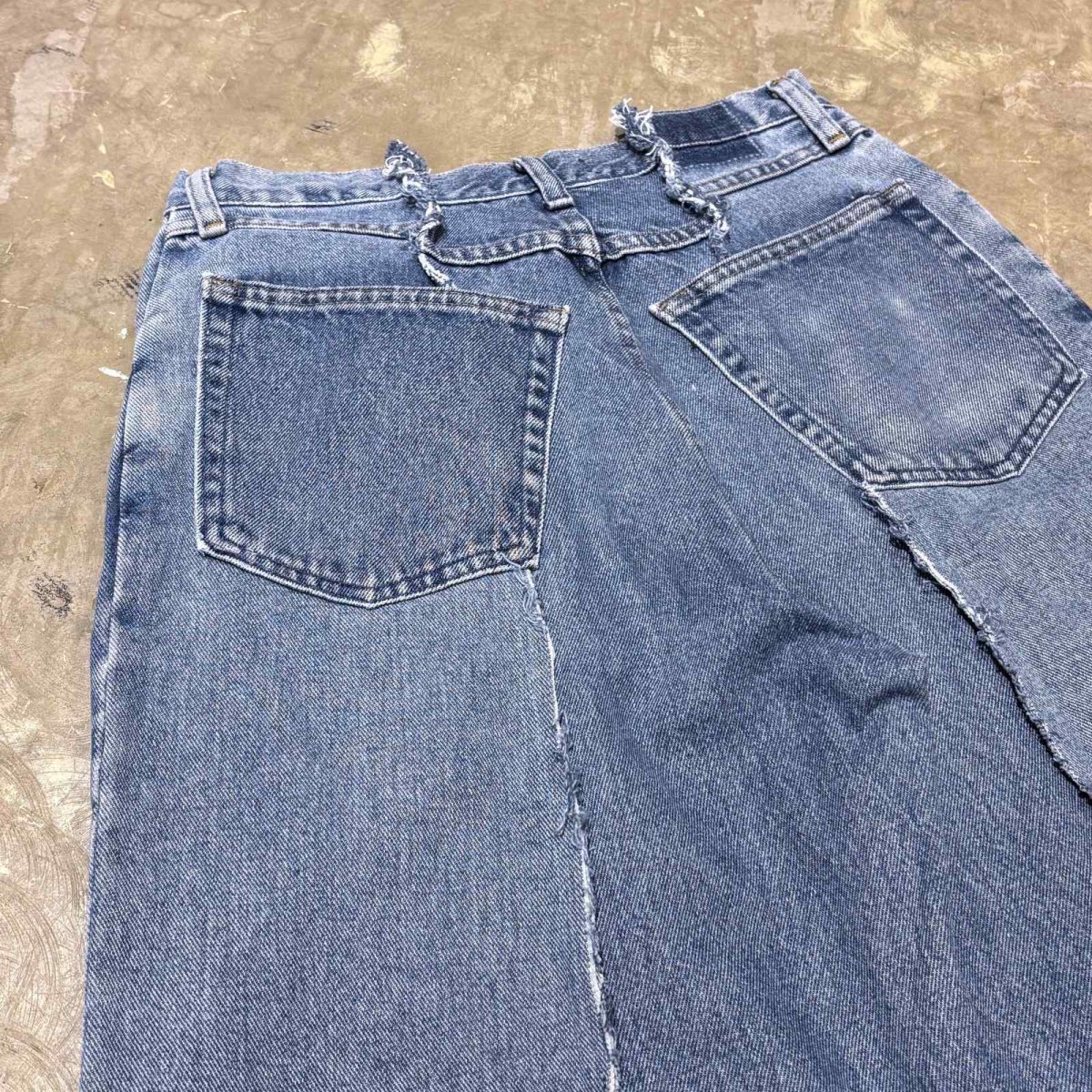 画像9: 【Wiz&Witch】"UNITED" TWINS WIDE DENIM PANTS / W31 (9)