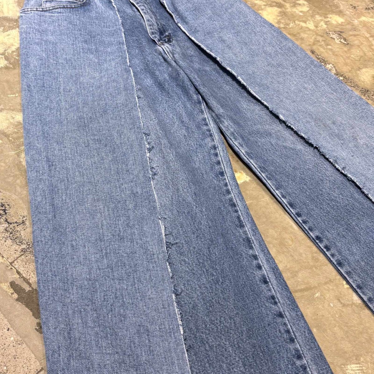 画像5: 【Wiz&Witch】"UNITED" TWINS WIDE DENIM PANTS / W31 (5)