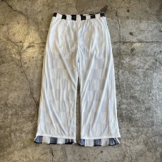 画像3: MONOCHROME CHECKER PATTERN PLEATS DESIGN WIDE PANTS / W29~W37(L) (3)
