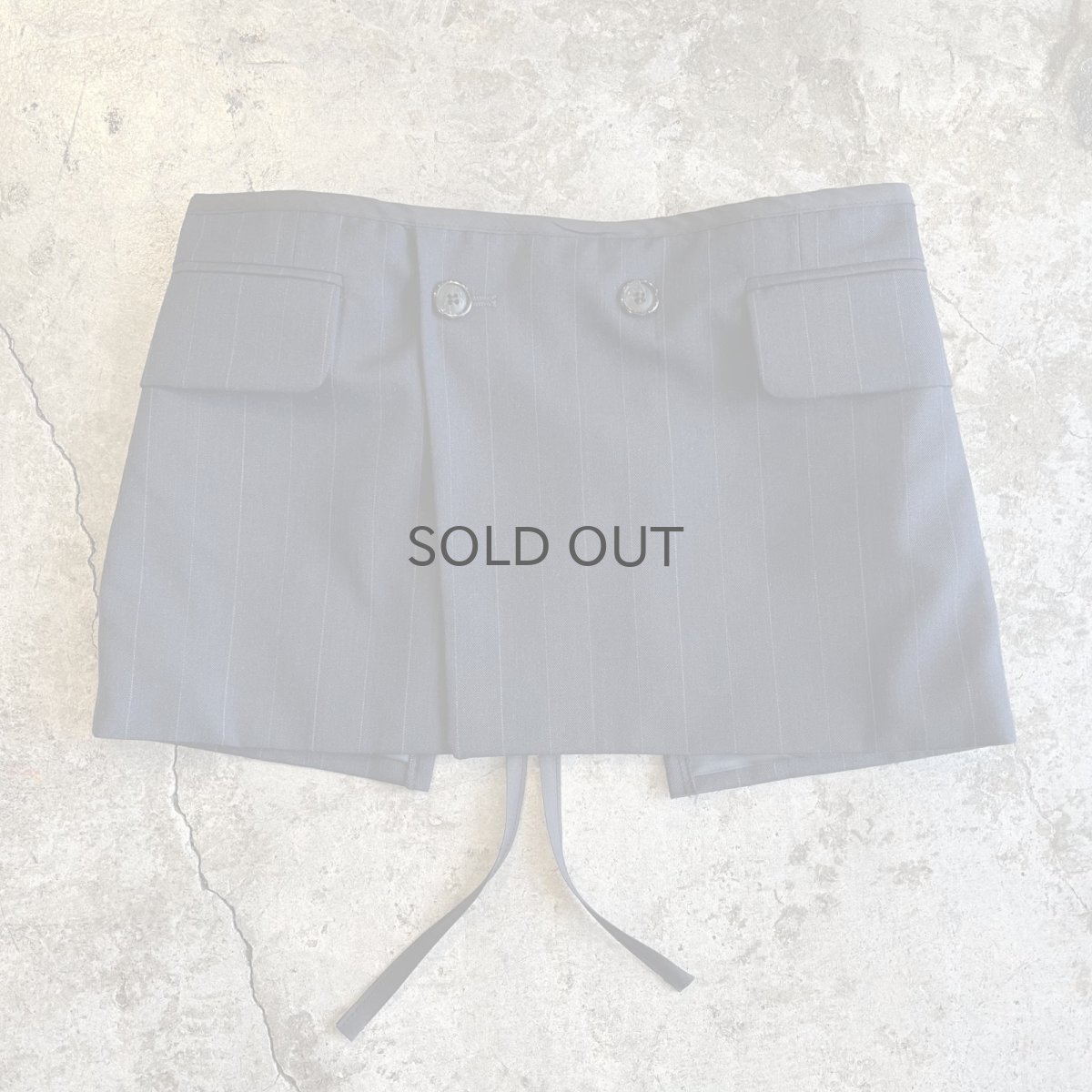 画像2: 【Wiz&Witch】"UNITED" TAYLOR WRAP SKIRT / FREE (2)