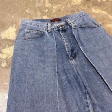 画像3: 【Wiz&Witch】"UNITED" TWINS WIDE DENIM PANTS / W31 (3)