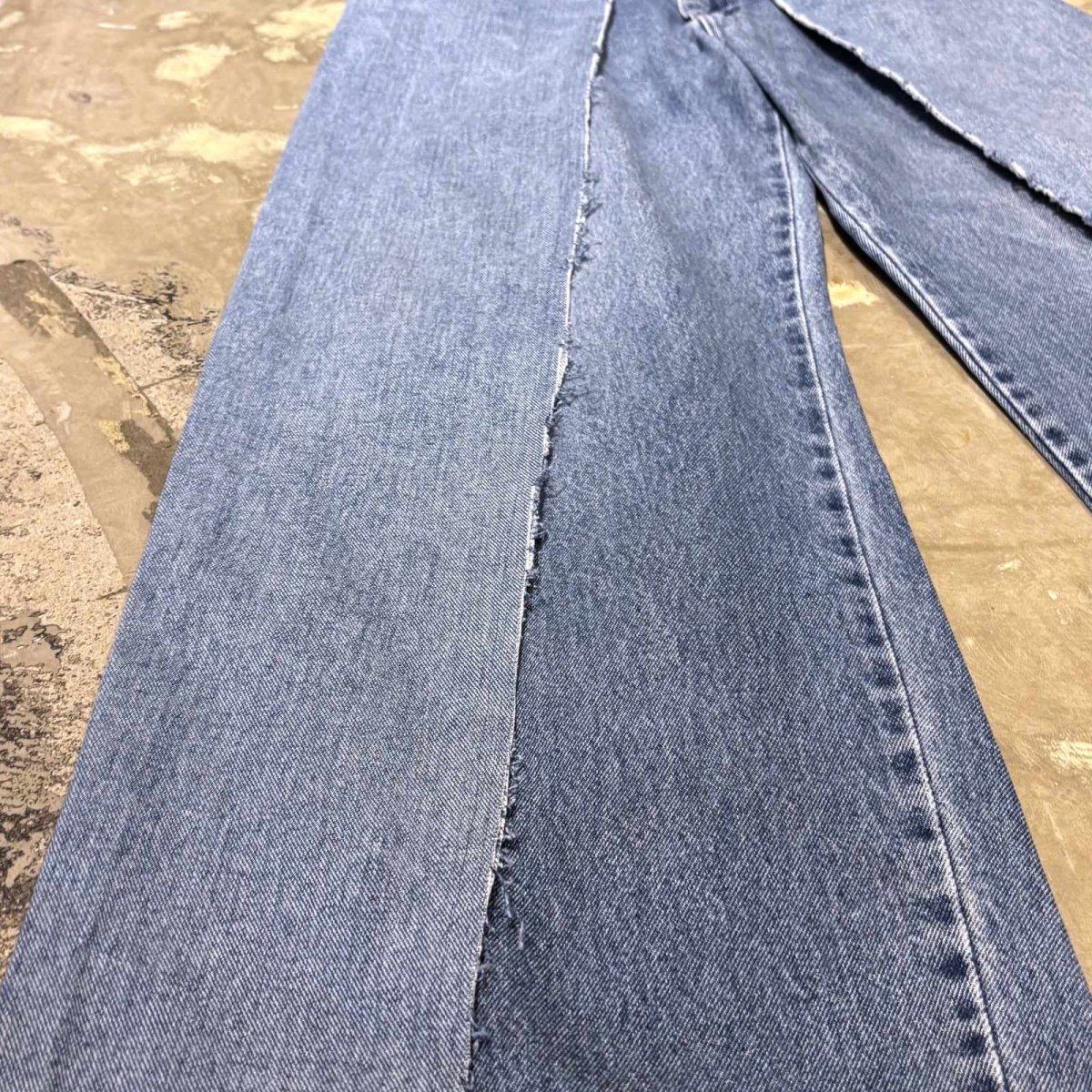 画像7: 【Wiz&Witch】"UNITED" TWINS WIDE DENIM PANTS / W31 (7)