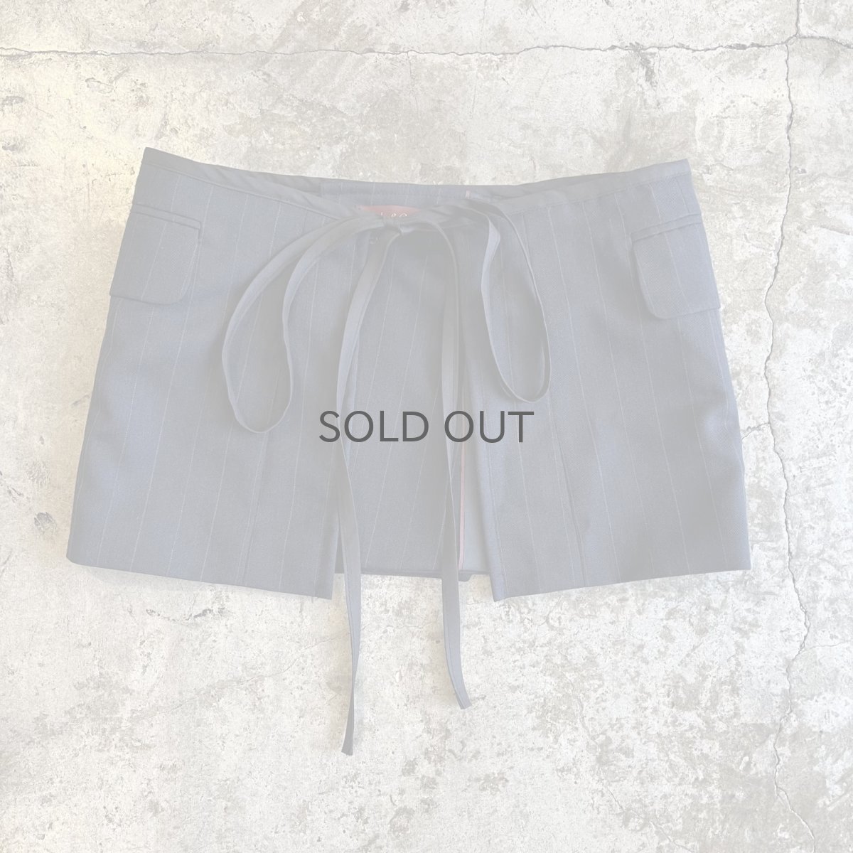 画像1: 【Wiz&Witch】"UNITED" TAYLOR WRAP SKIRT / FREE (1)