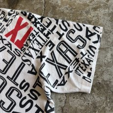 画像6: 90's "TEXAS" LOGO ALL OVER PATTERN COLOR S/S TEE / Ladies M / MADE IN USA (6)