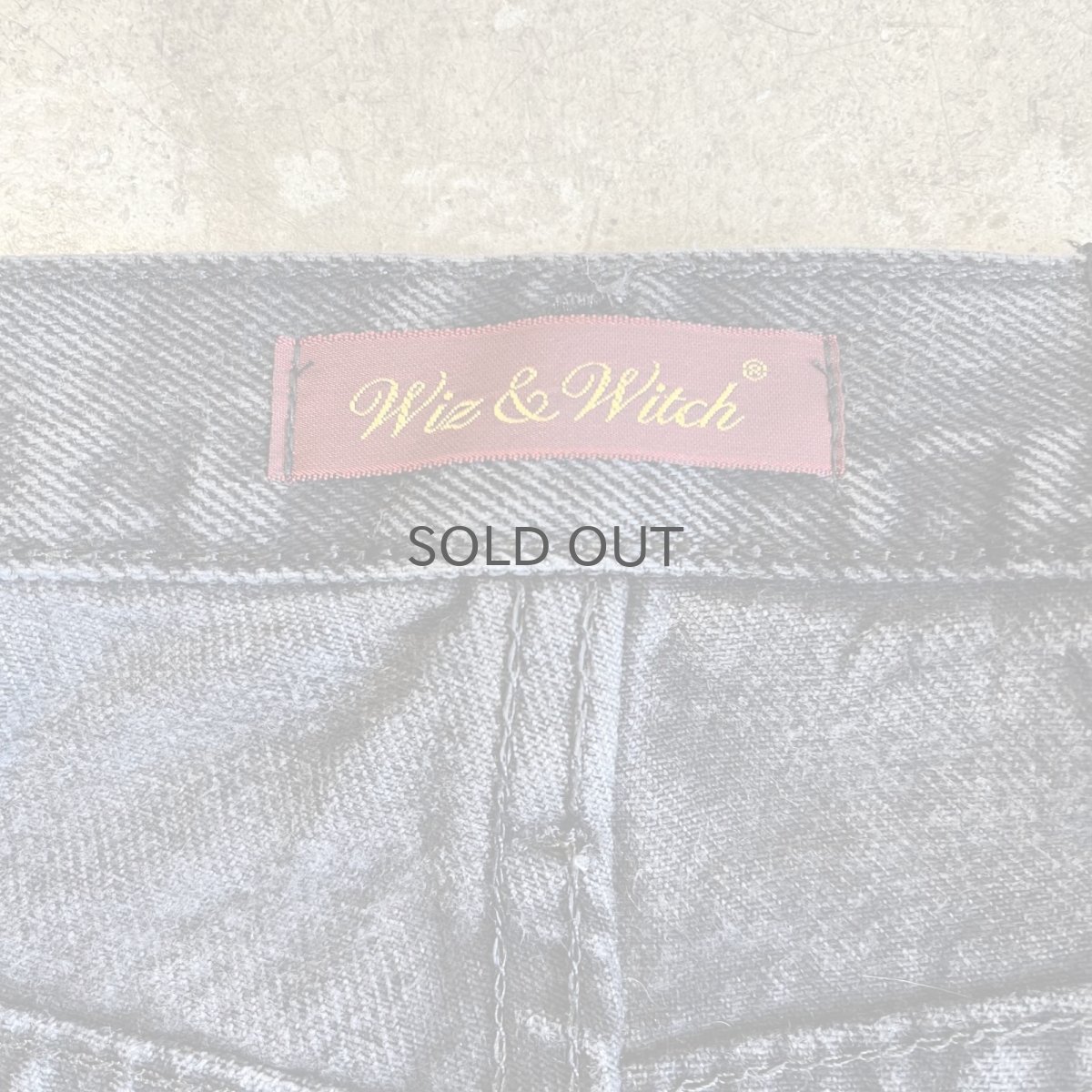 画像12: 【Wiz&Witch】"UNITED" SPORTY DENIM PANTS / OS (12)