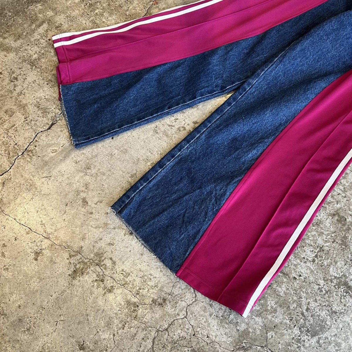画像5: 【Wiz&Witch】"UNITED" SPORTY DENIM PANTS / OS (5)