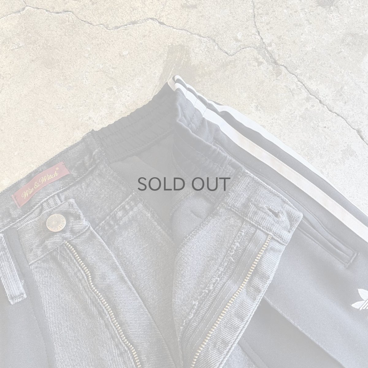 画像11: 【Wiz&Witch】"UNITED" SPORTY DENIM PANTS / OS (11)