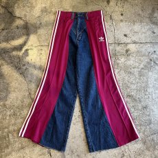 画像1: 【Wiz&Witch】"UNITED" SPORTY DENIM PANTS / OS (1)