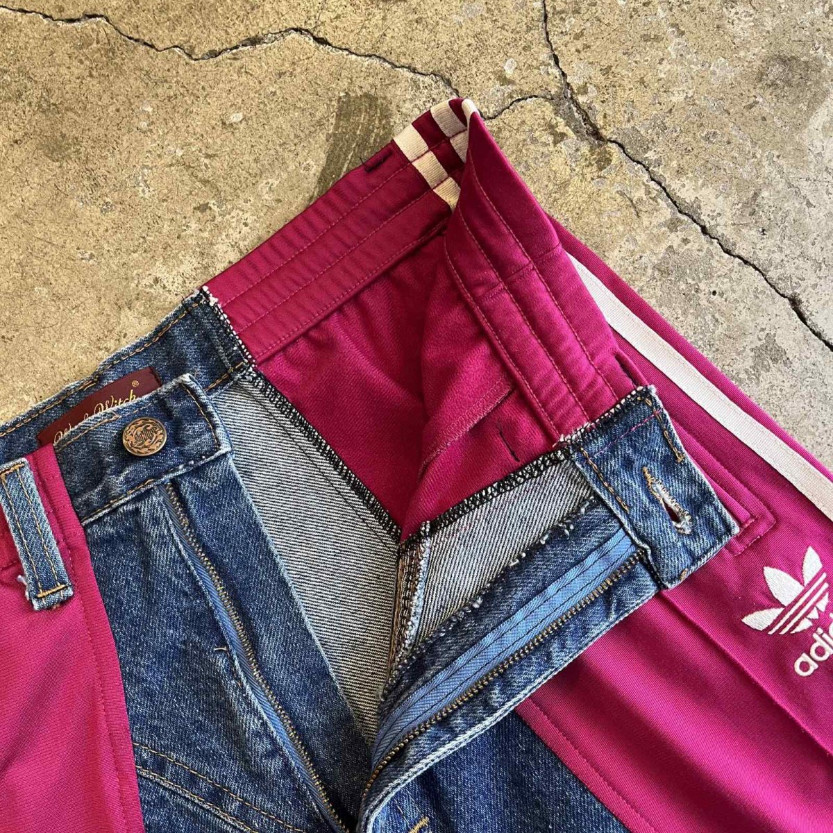 画像13: 【Wiz&Witch】"UNITED" SPORTY DENIM PANTS / OS (13)