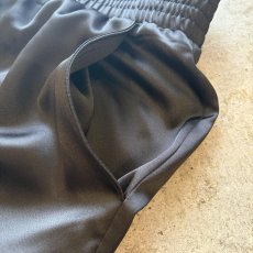 画像8: BLACK COLOR LUSTER DESIGN WIDE PANTS / W30~W35 (8)