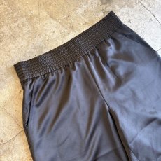 画像3: BLACK COLOR LUSTER DESIGN WIDE PANTS / W30~W35 (3)